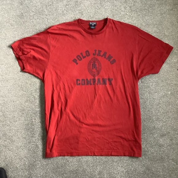 Ralph Lauren Other - Men’s vintage Ralph Lauren T-shirt red size xl
